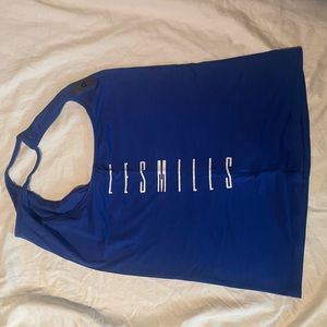 Royal Blue Reebok Les Mills Size S Active Top